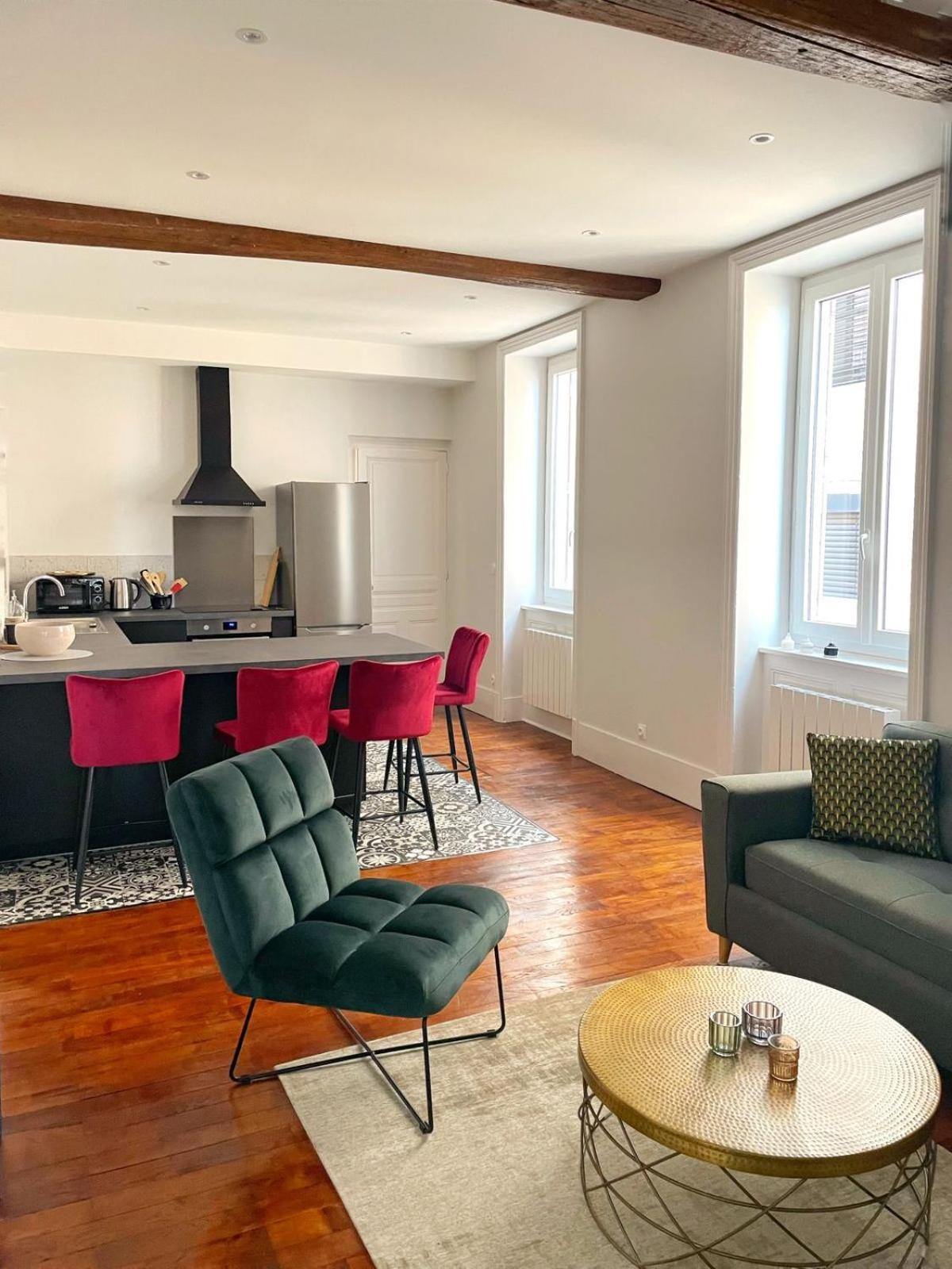 Center Macon Charmant Appartement Avec Vue Sur La Saone Екстериор снимка